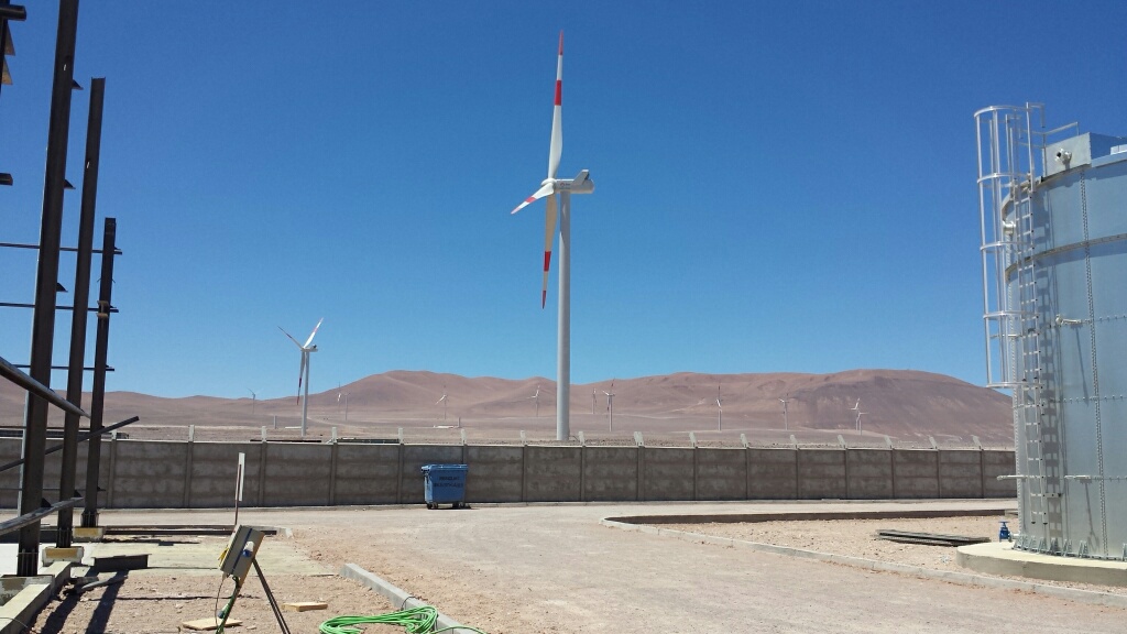 Parque eólico Taltal 99 MW