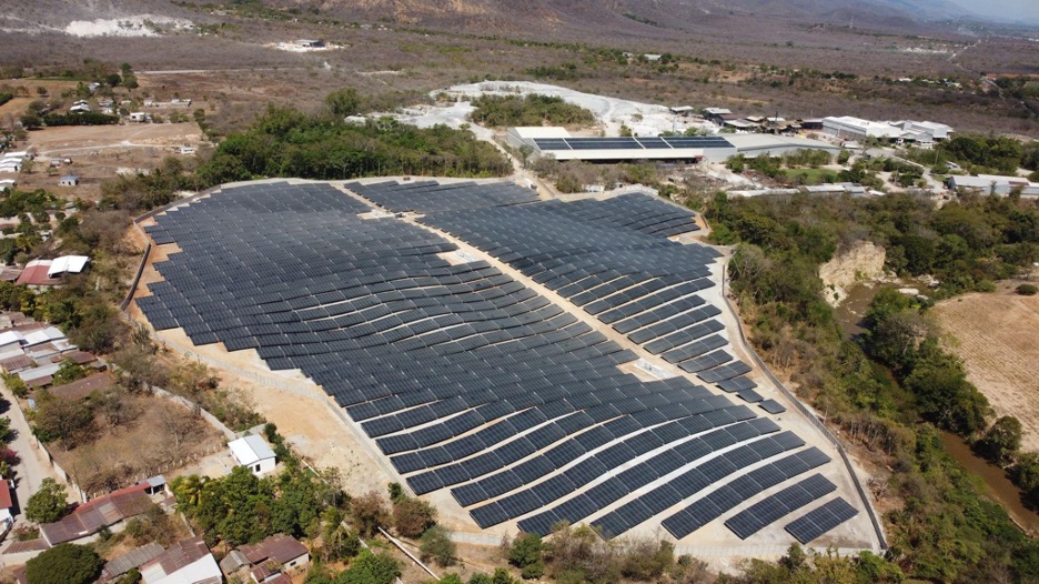 Planta solar Zacapa 10,7 MW.