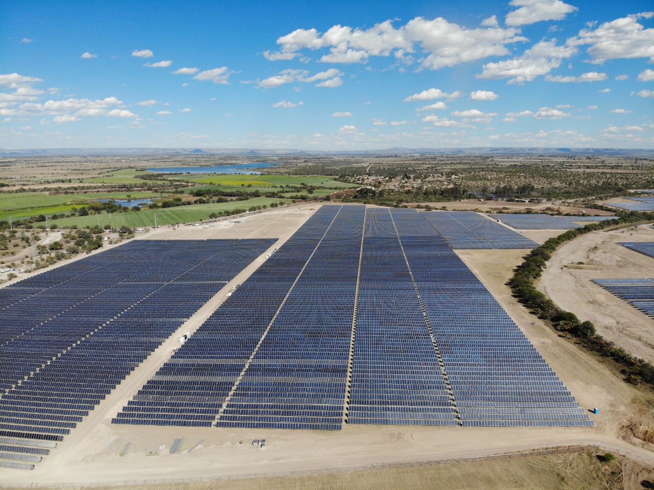 Planta solar fotovoltaica Trompezón 158 MW. 