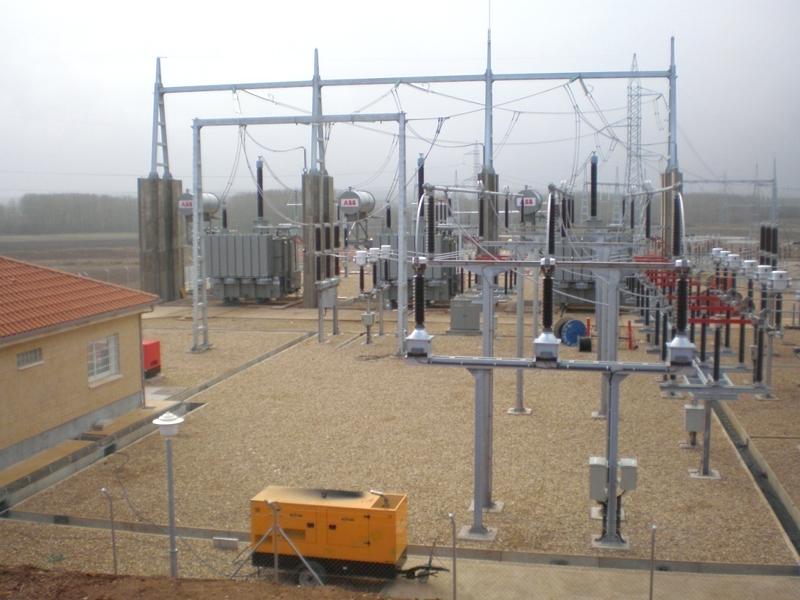 Sous-station Villameca 400 kV