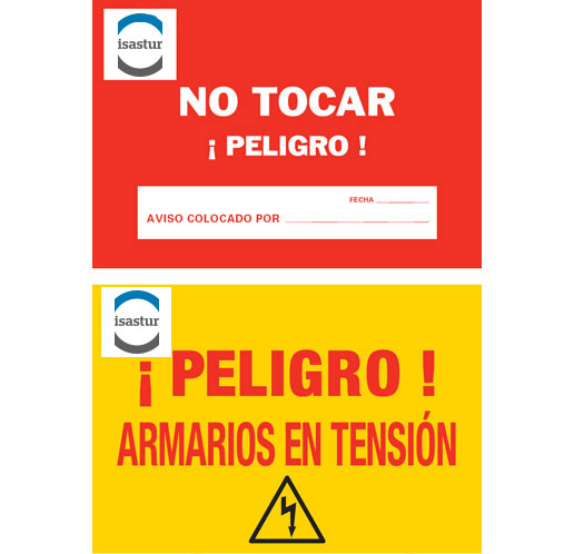 Señalización de advertencia de peligro