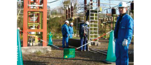 Délimitation de la zone de travail