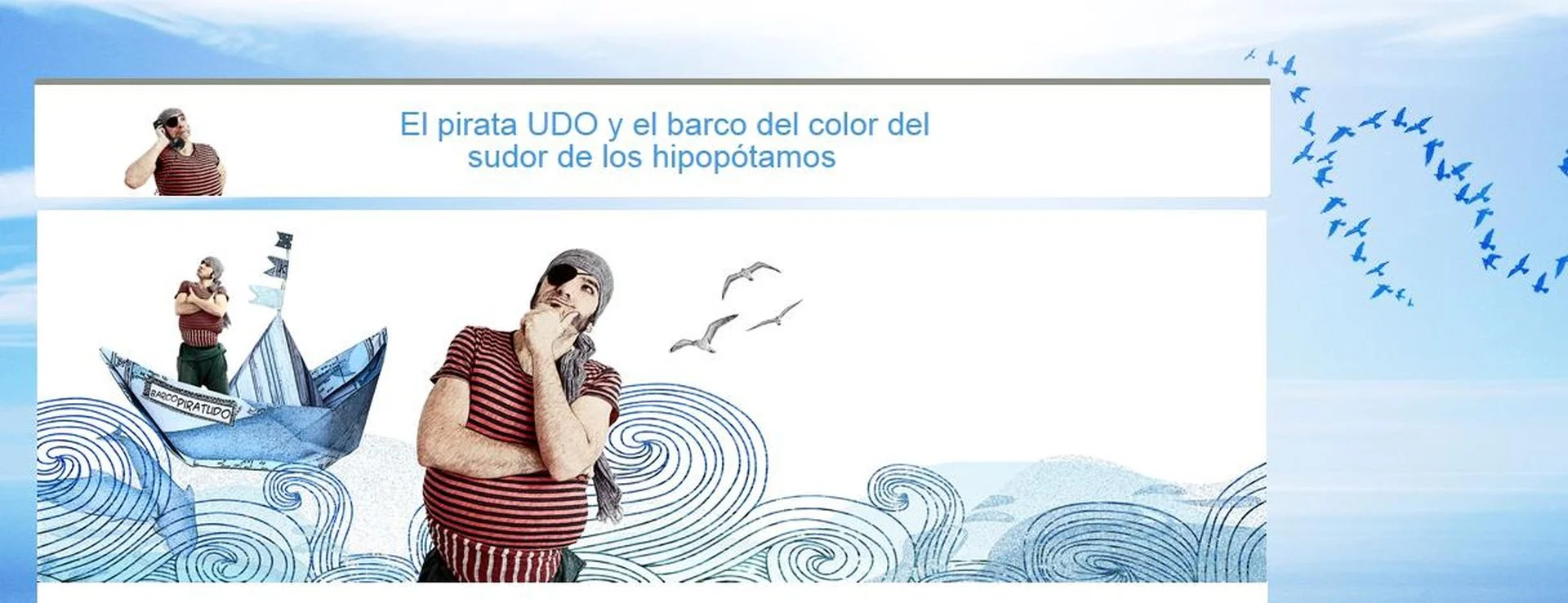 El pirata UDO o como contar a los niños la prevención de riesgos laborales