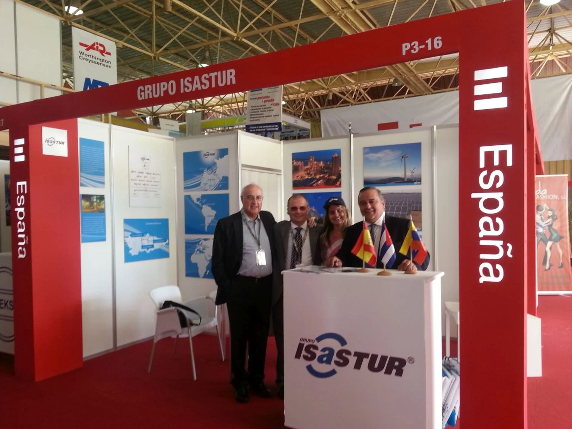 El Grupo ISASTUR, en la Feria Internacional de La Habana
