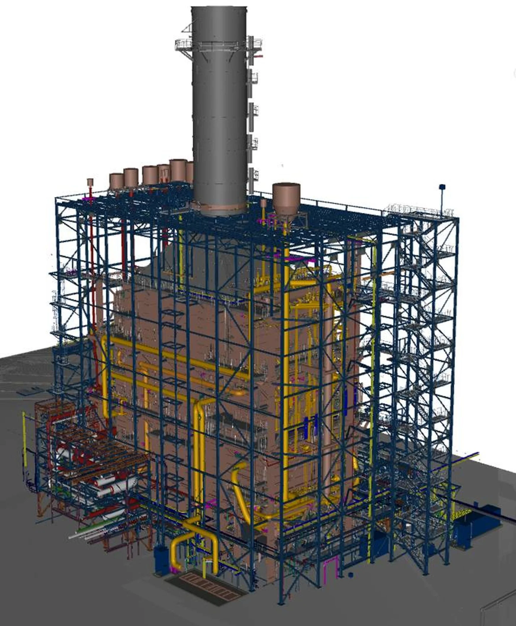 BABCOCK Montajes, empresa del Grupo ISASTUR, realiza en UK el montaje de la mayor Caldera de Recuperación del mundo - HRSG