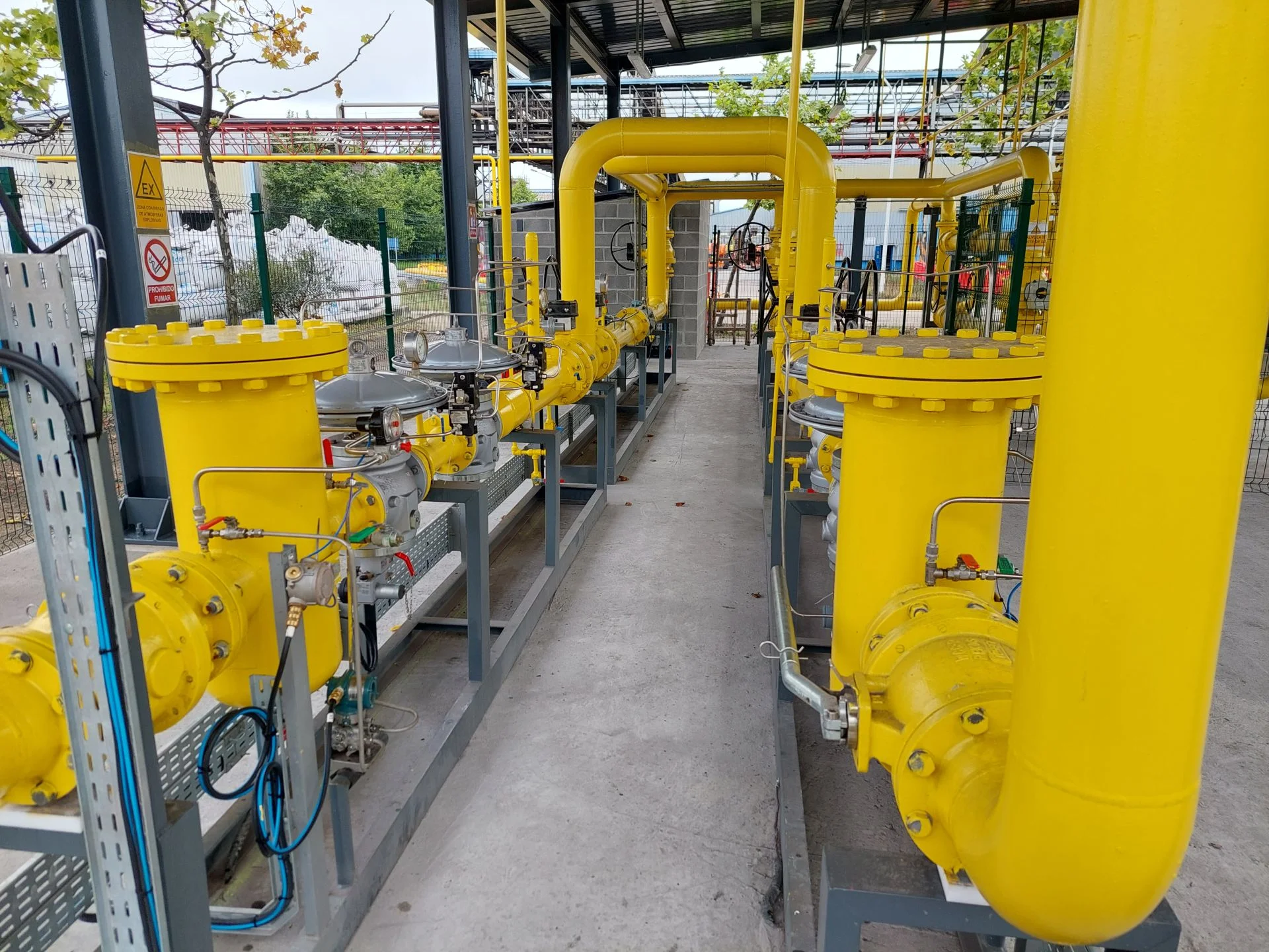 BABCOCK Montajes, filial del Grupo ISASTUR, completa la puesta en servicio de una estación de regulación y medida (ERM) de Gas Natural para ALCOA