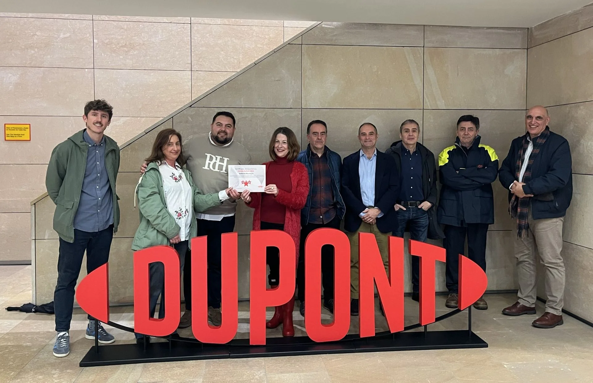 BABCOCK Montajes, Estrella DuPont 2024