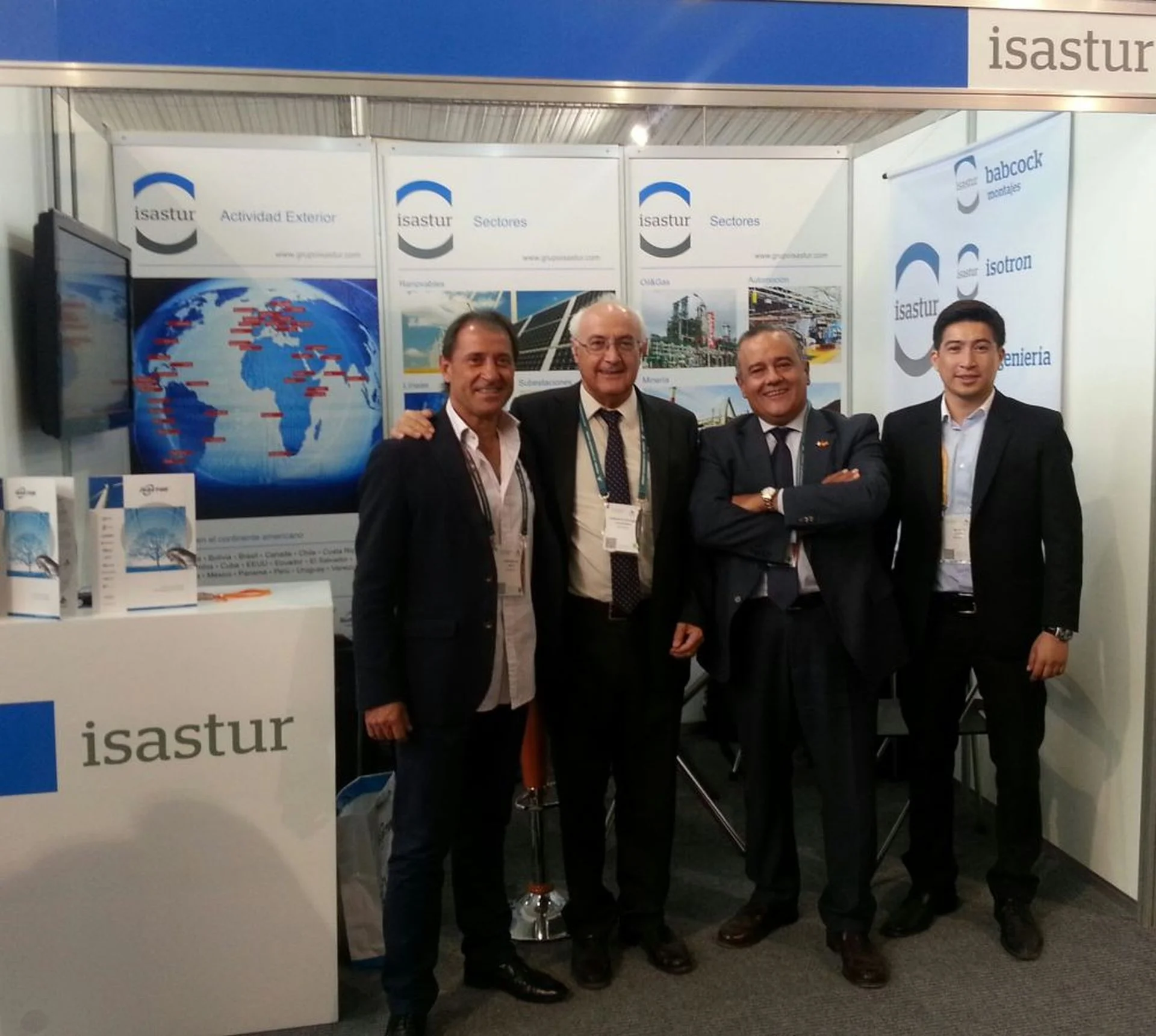 Presencia del Grupo ISASTUR en PERUMIN 2015