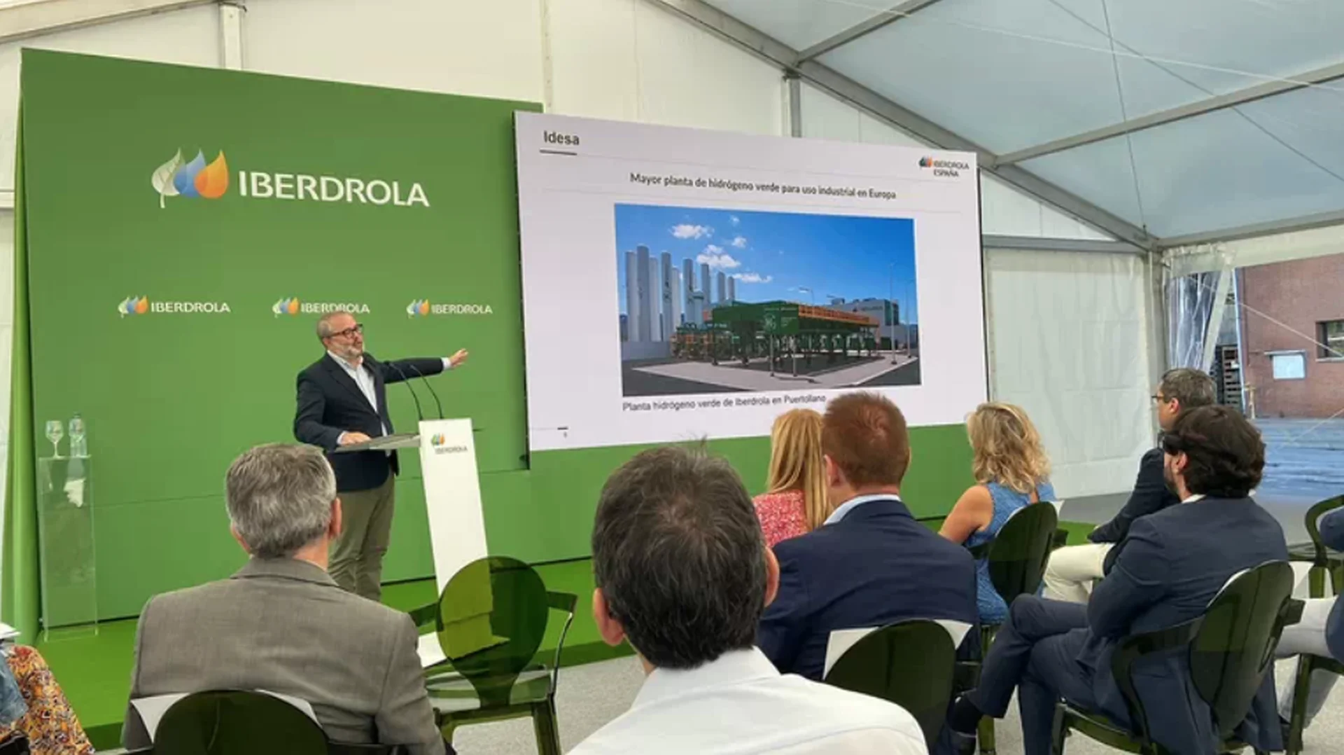 ISOTRON, filial del Grupo ISASTUR, participó en el acto "Iberdrola, líder de la transición energética"