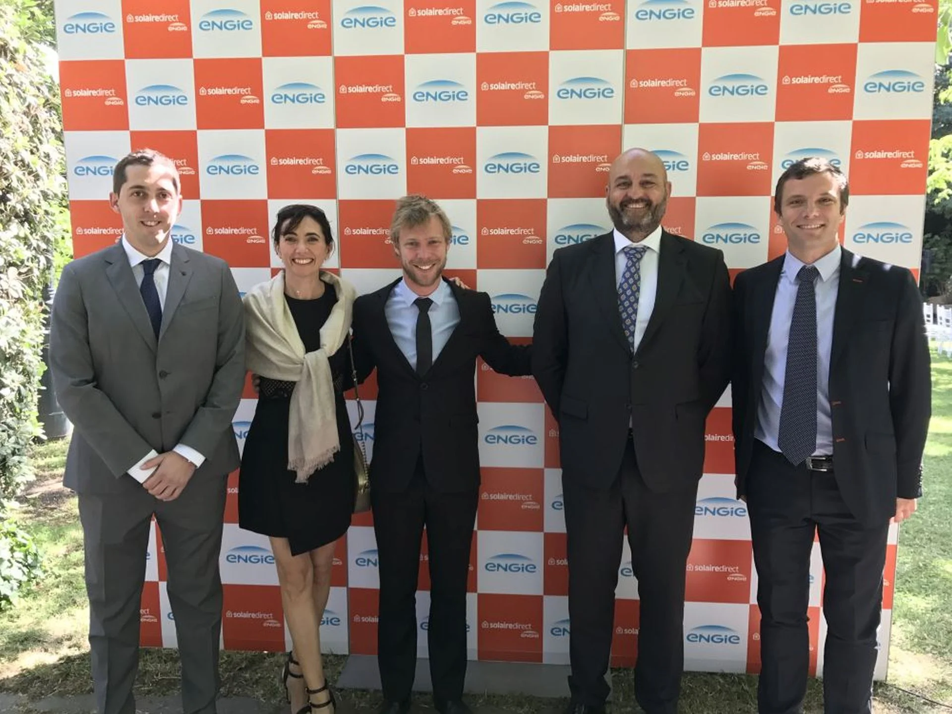 La Embajada Francesa en Chile acogió el acto de inauguración oficial de la planta fotovoltaica de Los Loros