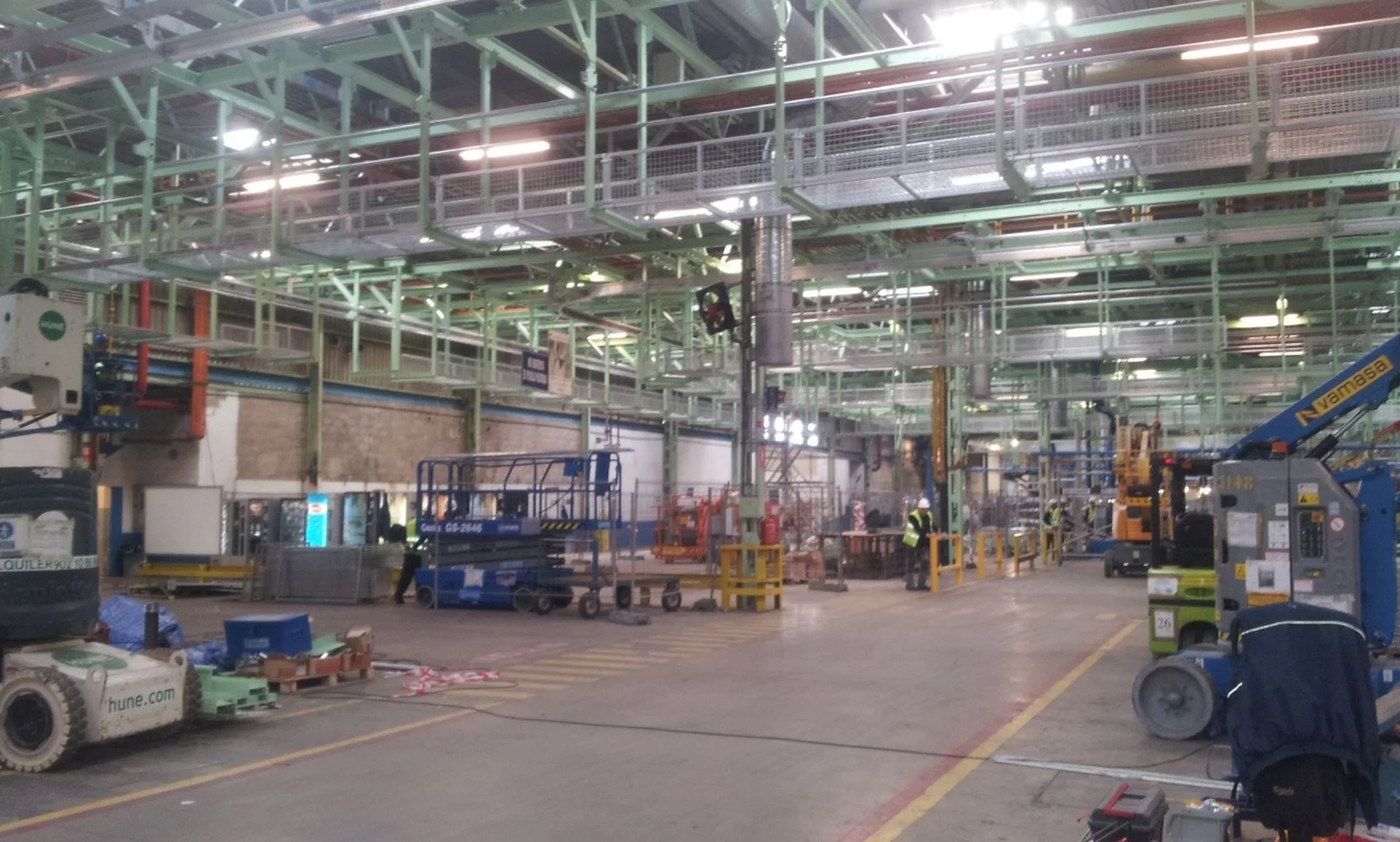 EMS 240 chassis line para Ford Valencia, un nuevo trabajo de ASAS Systems