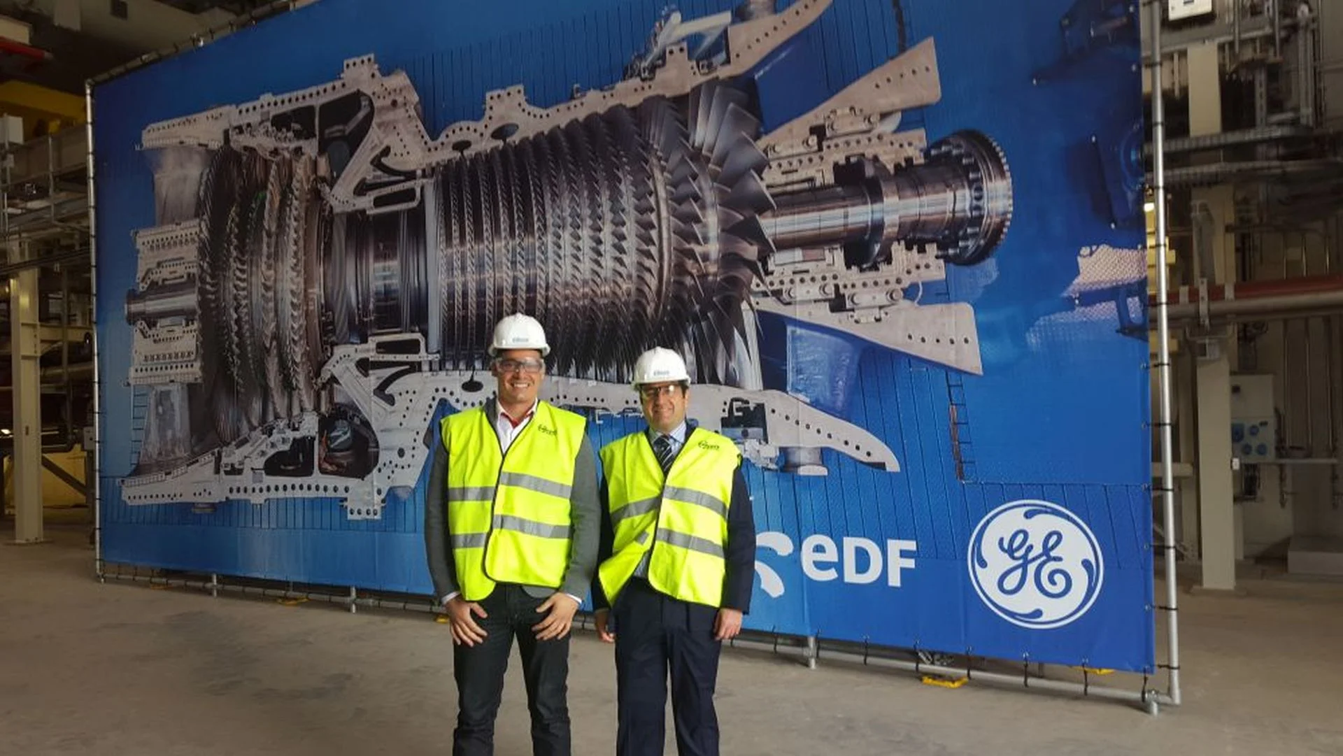 La central de Bouchain refuerza los lazos de ISASTUR y General Electric