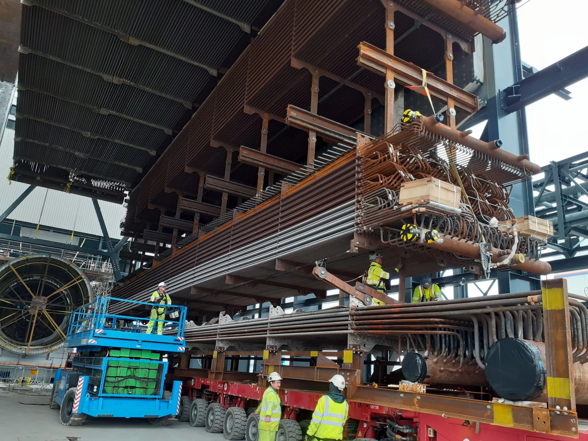Montaje Mecánico HRSG en Ciclo Combinado Keadby 2 - 840 MW (UK)