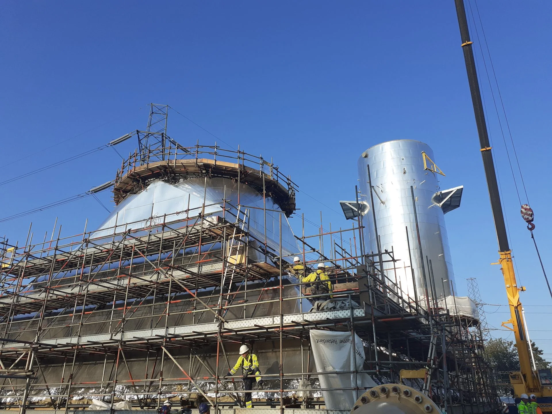 Montaje Mecánico HRSG en Ciclo Combinado Keadby 2 - 840 MW (UK)
