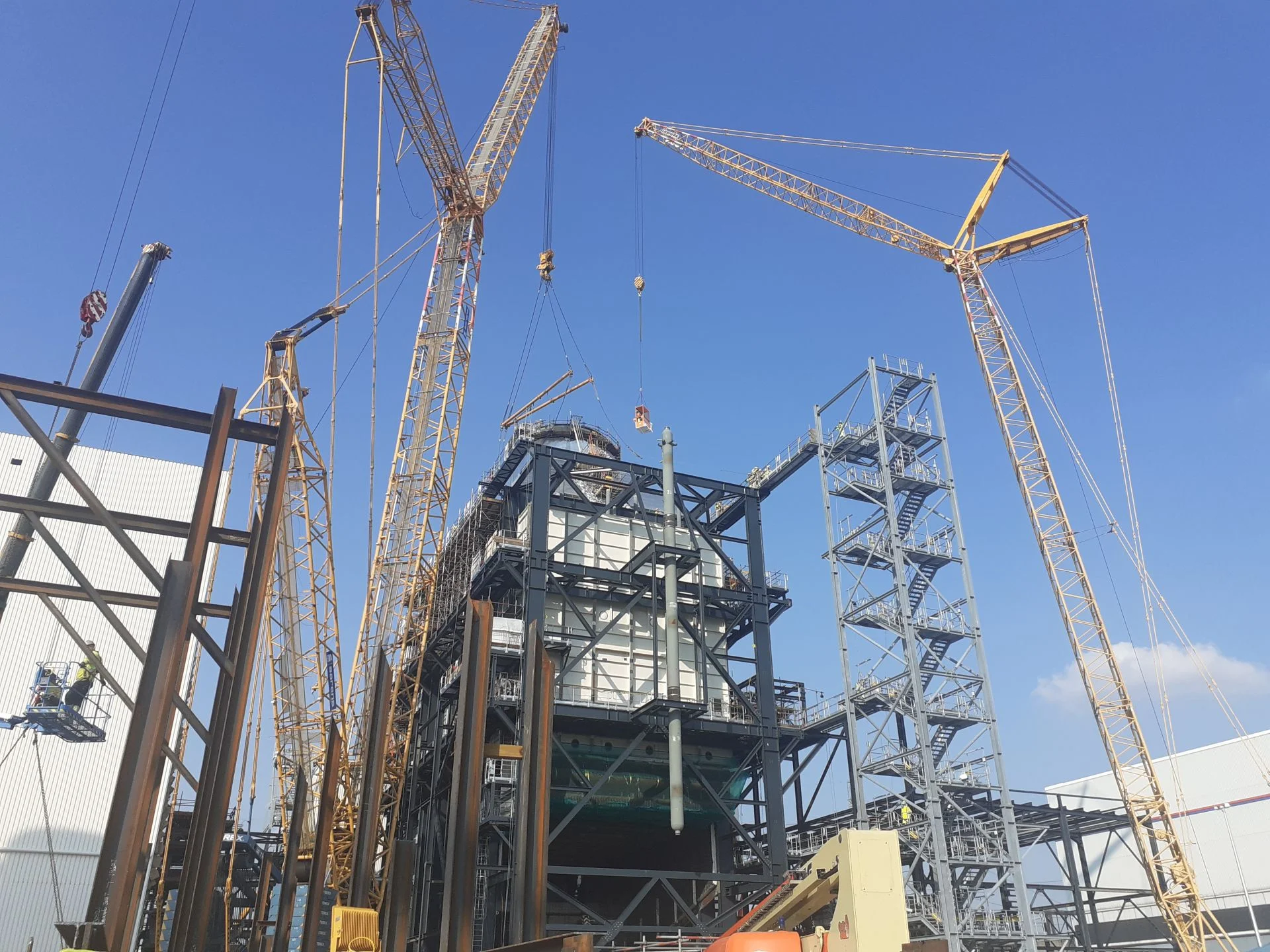 Montaje Mecánico HRSG en Ciclo Combinado Keadby 2 - 840 MW (UK)