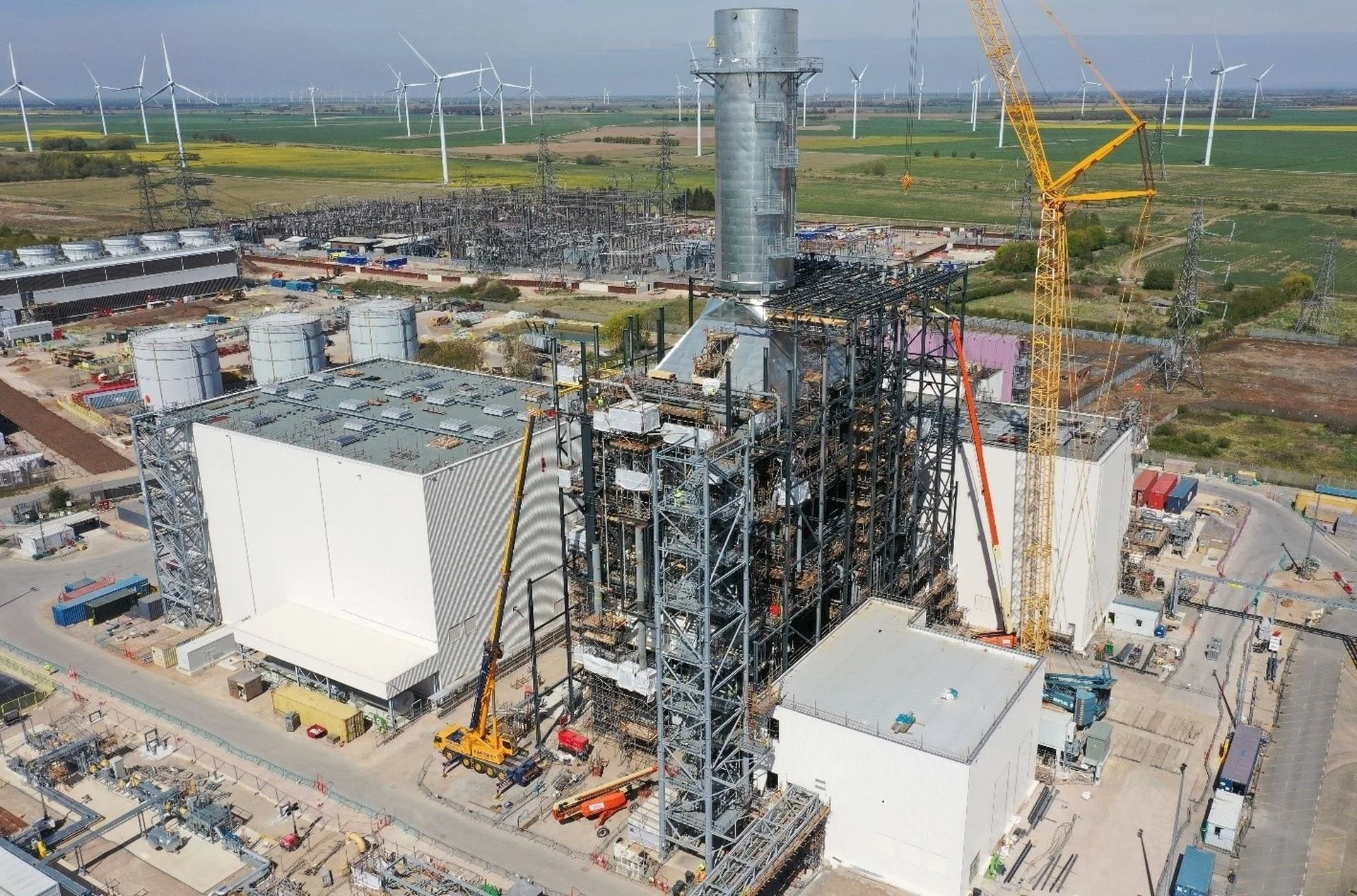 Montaje Mecánico HRSG en Ciclo Combinado Keadby 2 - 840 MW (UK)