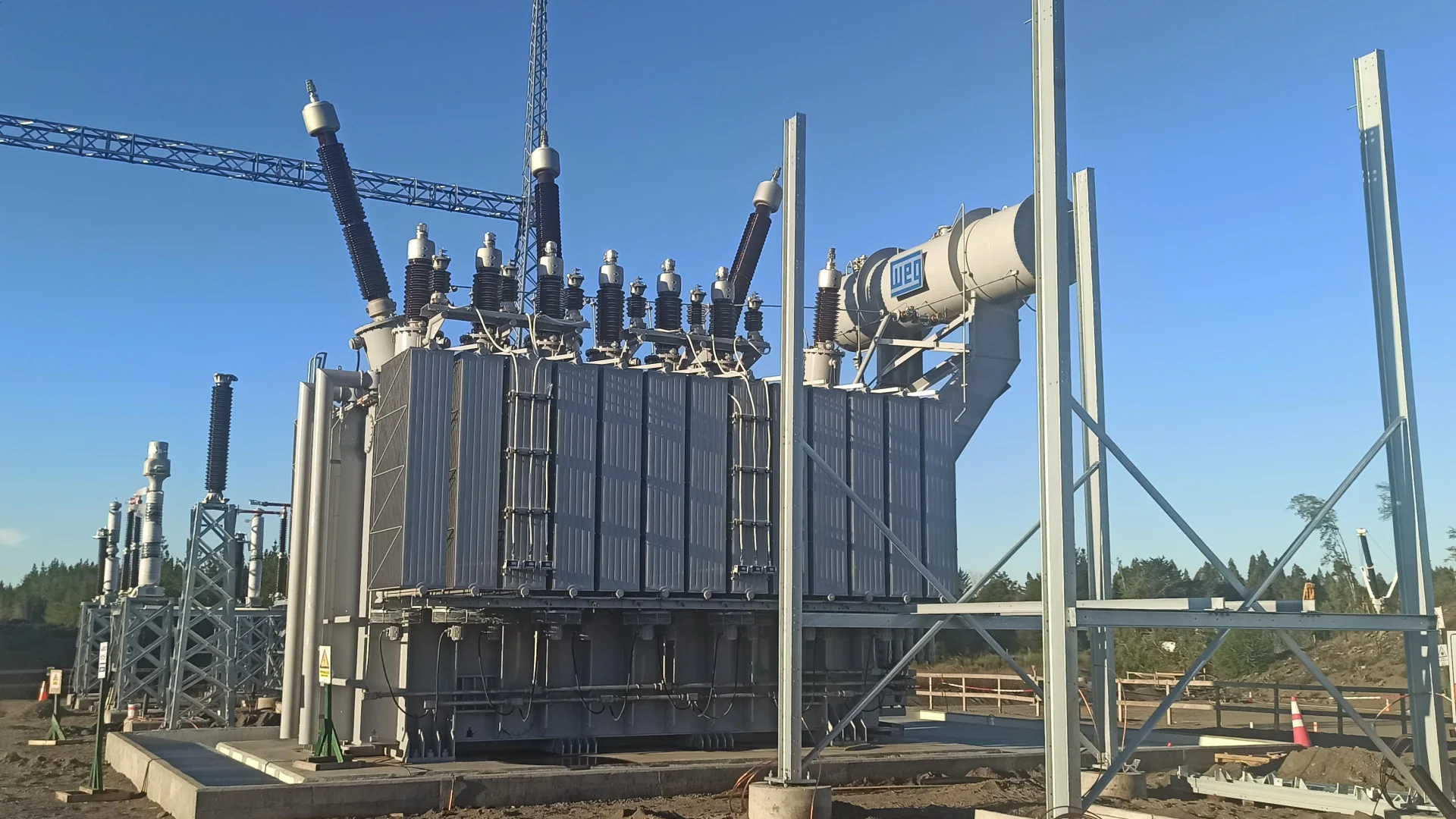 Subestación 220 kV parque eólico Campo Lindo 66 MW