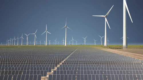 Energía fotovoltaica y eólica